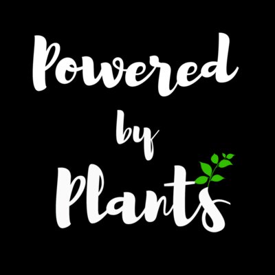 poweredbyplantswhitegreen